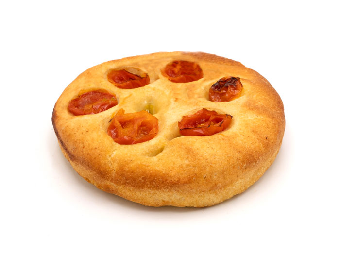 Mininni Buene Focaccina surgelata ai pomodorini cigliegino, canale horeca e GDO
