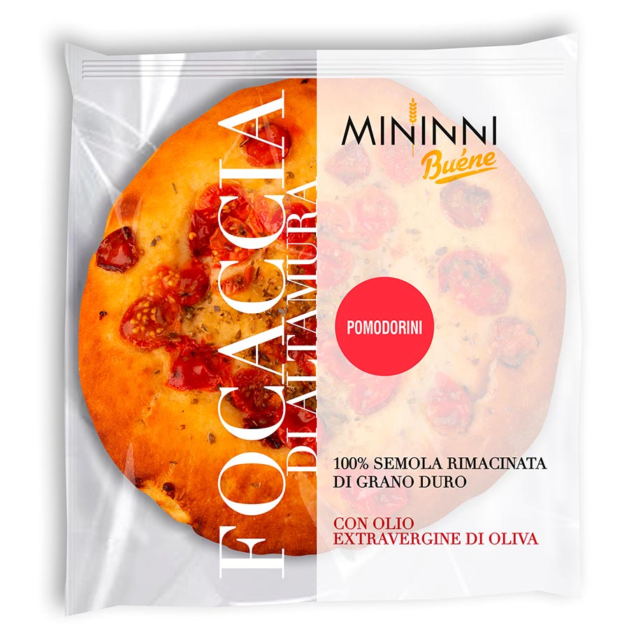 Focaccia di grano duro surgelata classica
